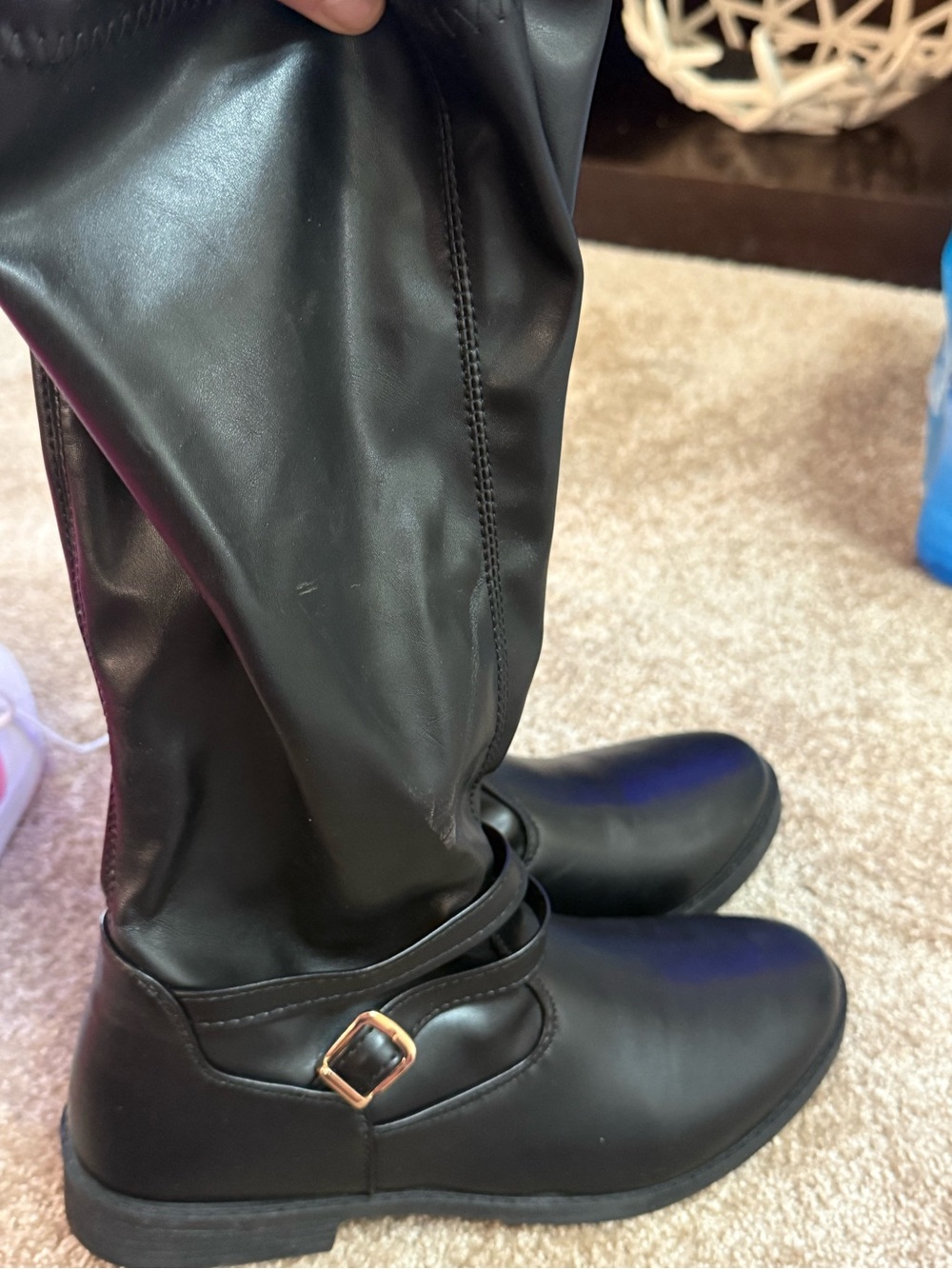 Women’s knee high riding boots